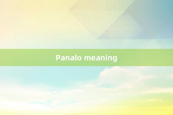 Panalo meaning