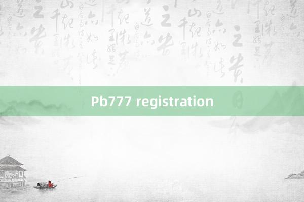 Pb777 registration