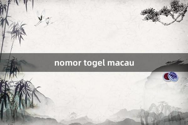 nomor togel macau