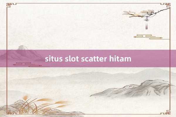 situs slot scatter hitam