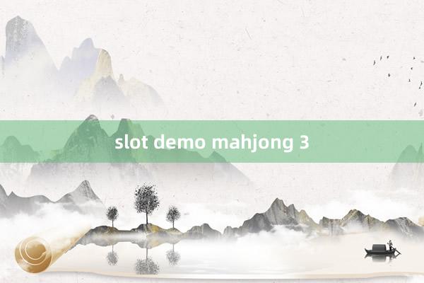 slot demo mahjong 3