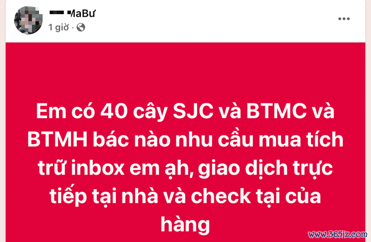 Giá vàng tăng 'đỉnh nóc kịch trần', lên mạng bán vàng sang tay tránh khoản chênh mua vào bán ra - Ảnh 3.